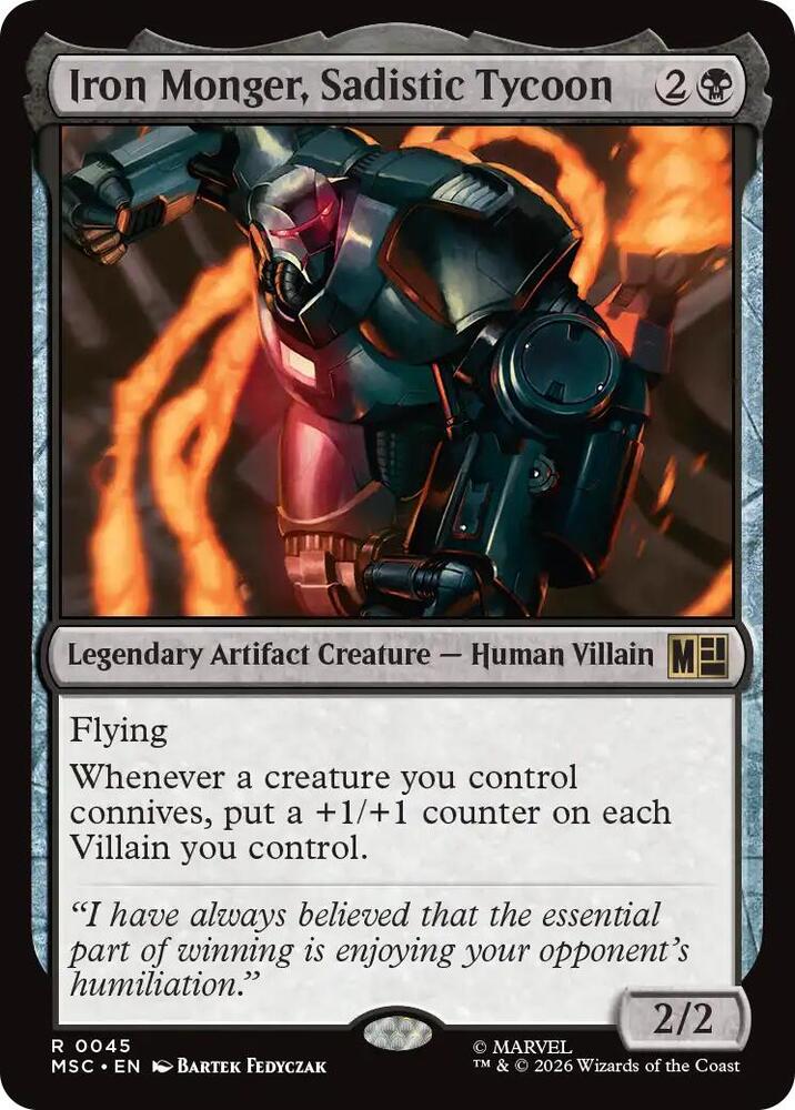 Iron Monger, Sadistic Tycoon