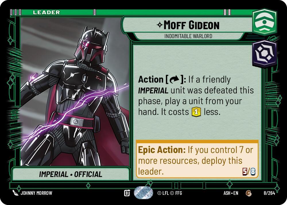 Moff Gideon - Indomitable Warlord
