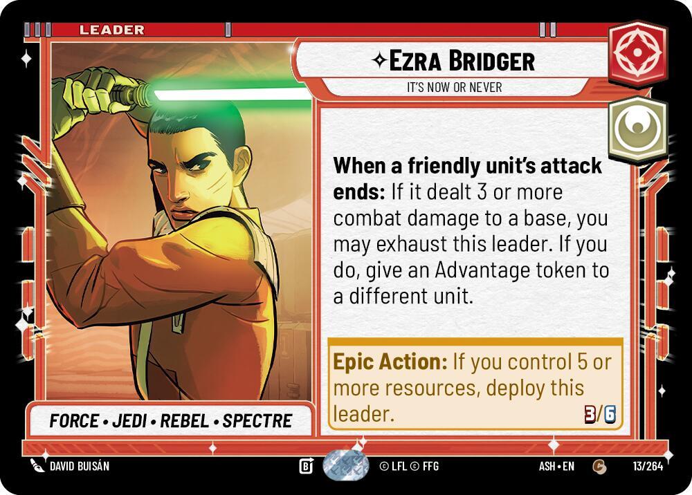 Ezra Bridger - It's Now or Never