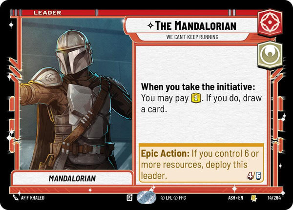 The Mandalorian - We Can't Keep Running - Star Wars Unlimited