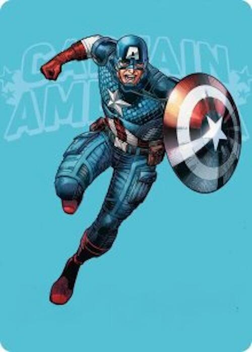 Captain America, Super-Soldier Art Card