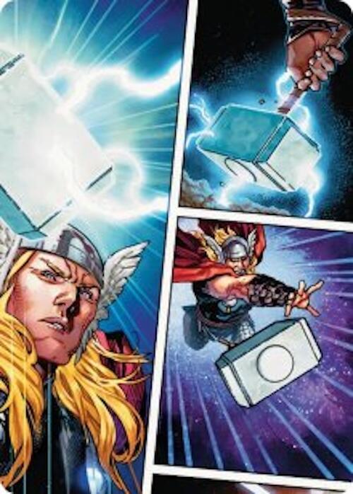 Mjolnir, Hammer of Thor Art Card