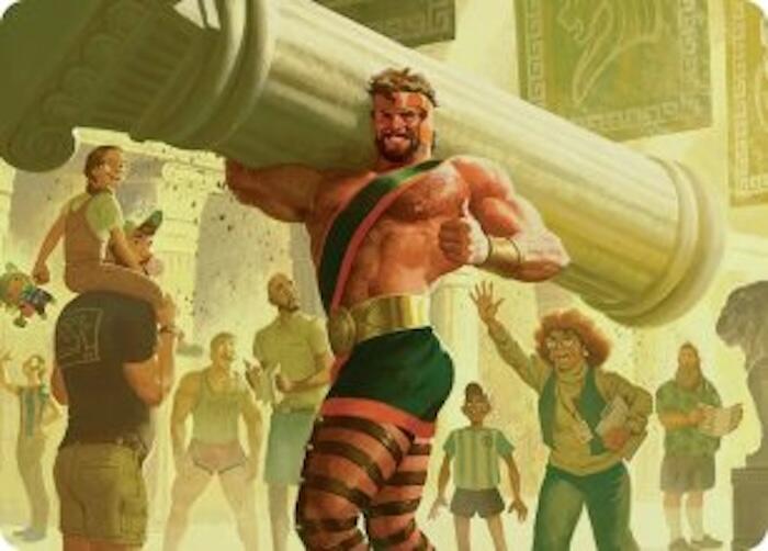 Hercules, Prince of Power Art Card