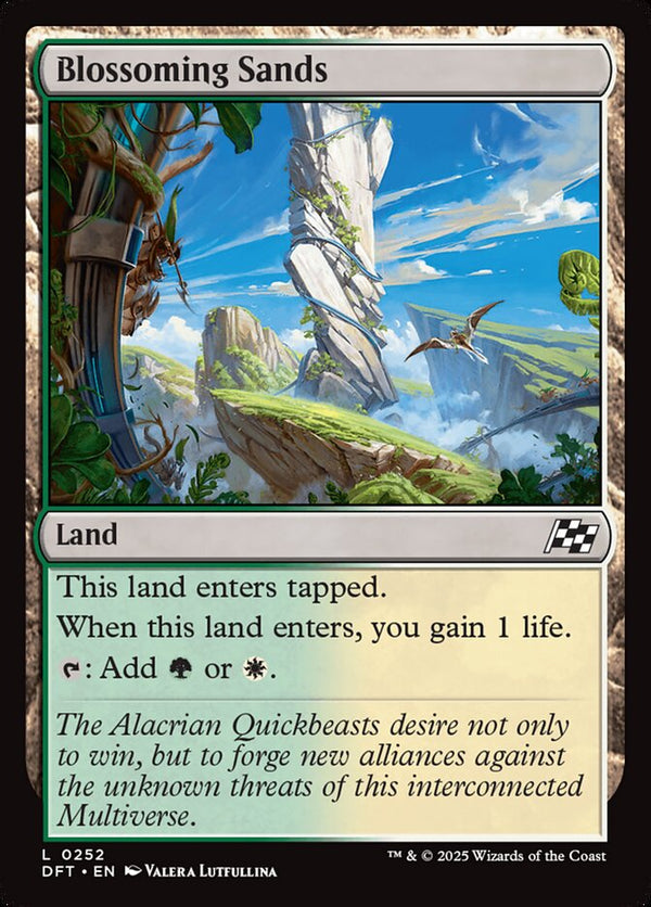 Blossoming Sands - Magic: The Gathering