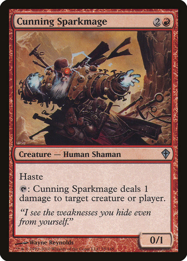 Cunning Sparkmage - Magic: The Gathering