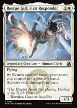 Rescue Girl, First Responder (FRA 202) - Magic: The Gathering
