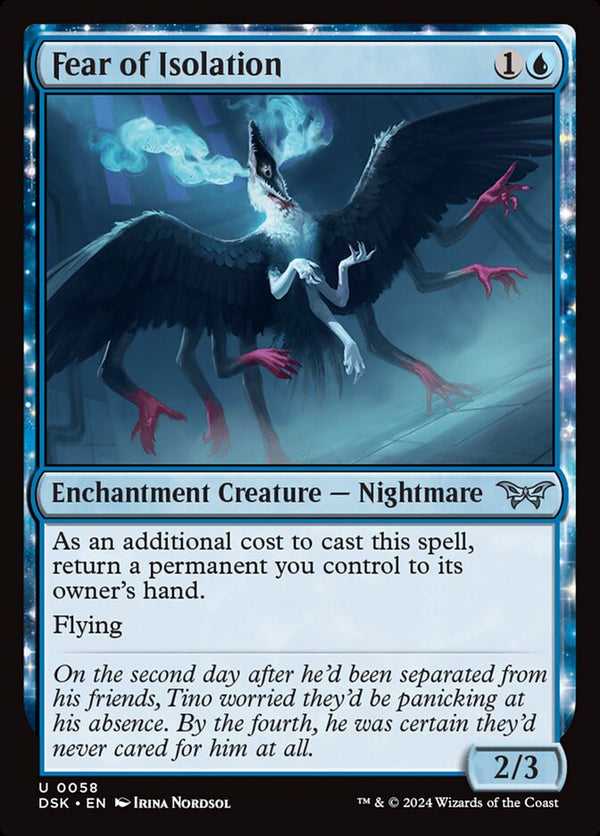 Fear of Isolation - Magic: The Gathering