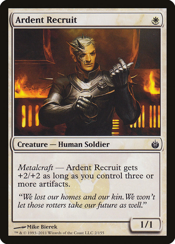 Ardent Recruit - Magic: The Gathering