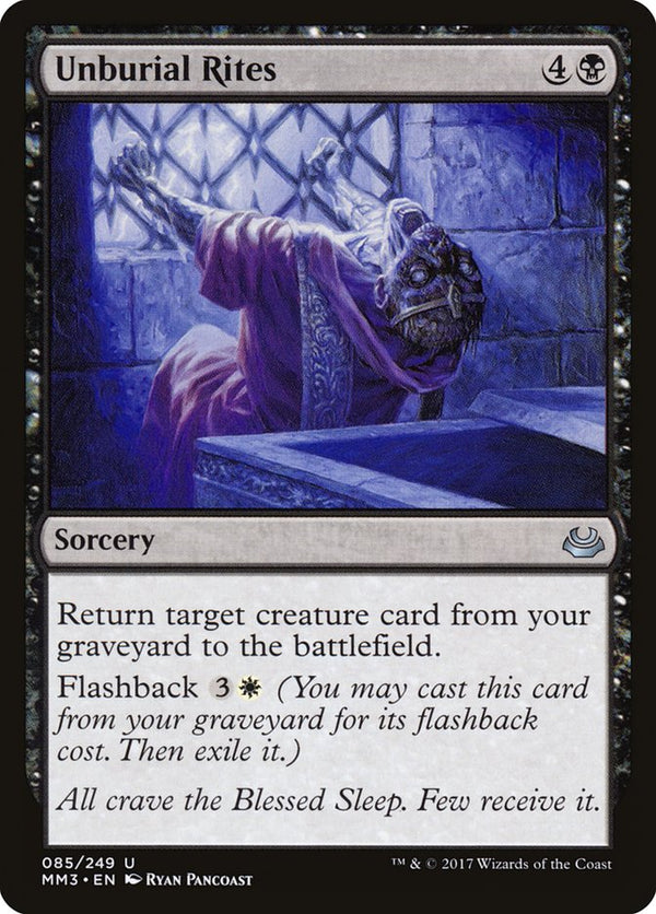 Unburial Rites - Magic: The Gathering