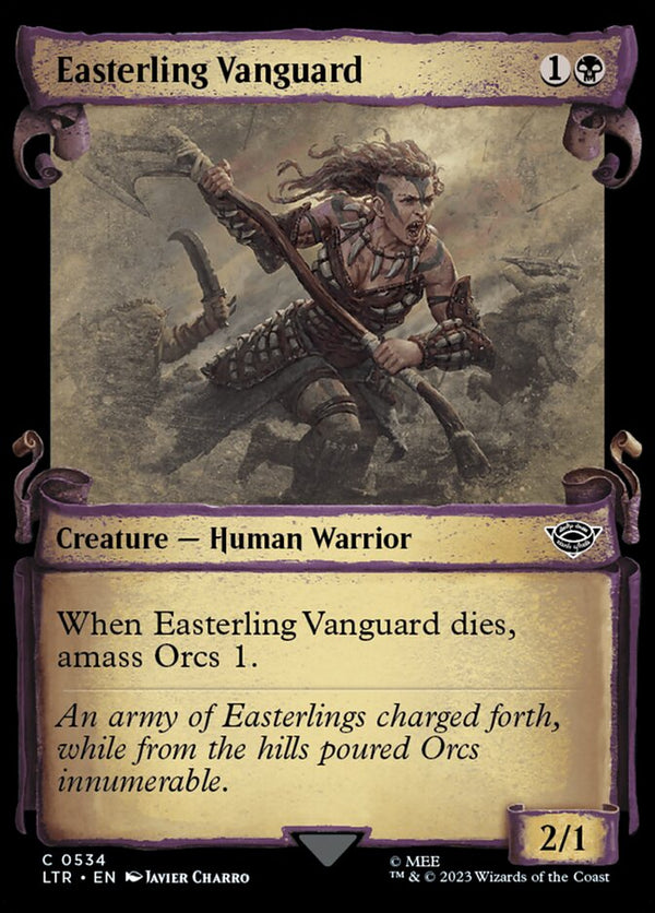 Easterling Vanguard (Showcase Scrolls) - Magic: The Gathering