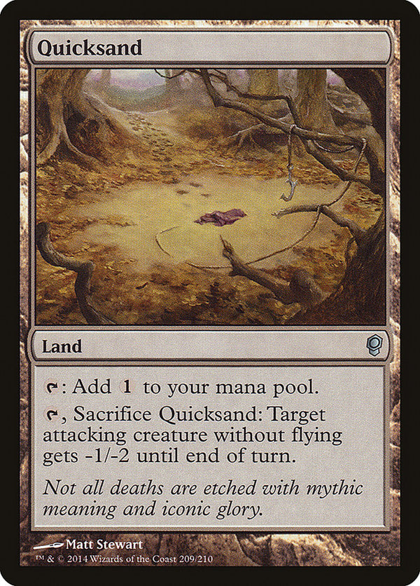 Quicksand - Magic: The Gathering
