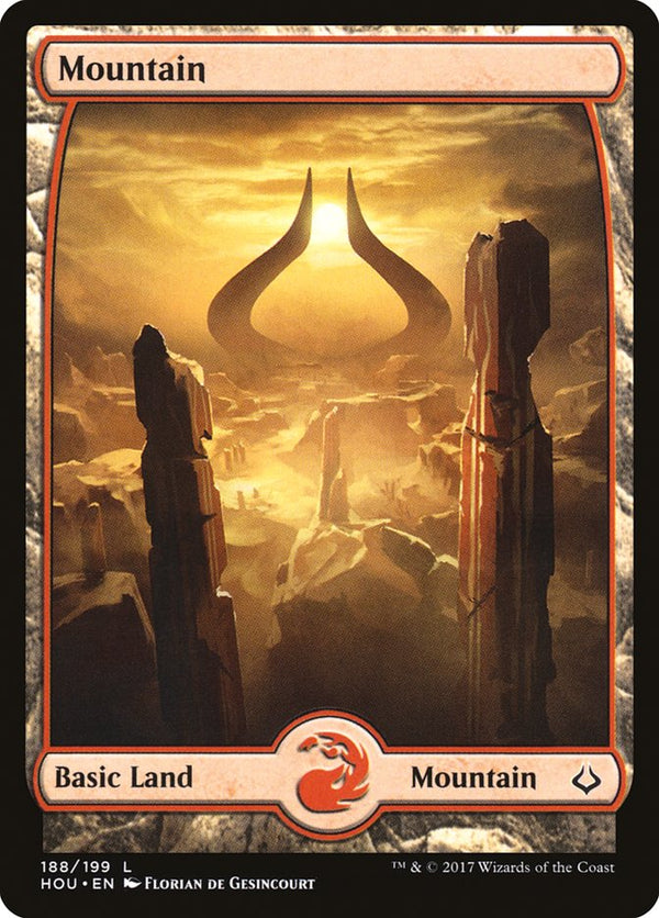 Mountain (188) - Full Art - Magic: The Gathering