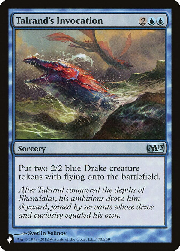 Talrand's Invocation - Magic: The Gathering