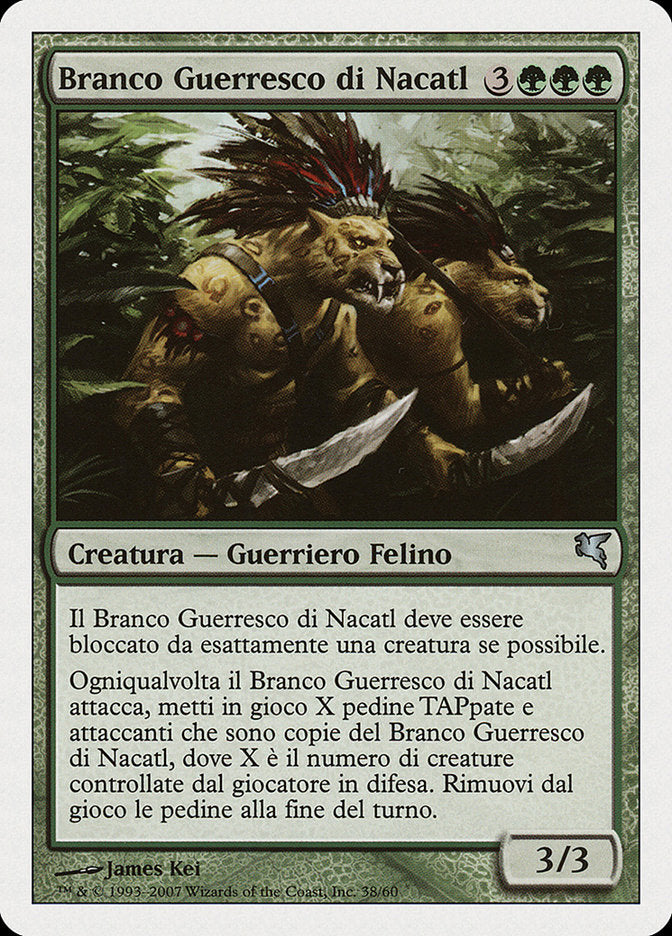 Nacatl War-Pride (Italian) - "Branco Guerresco di Nacatl"