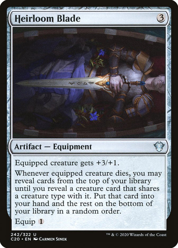 Heirloom Blade - Magic: The Gathering