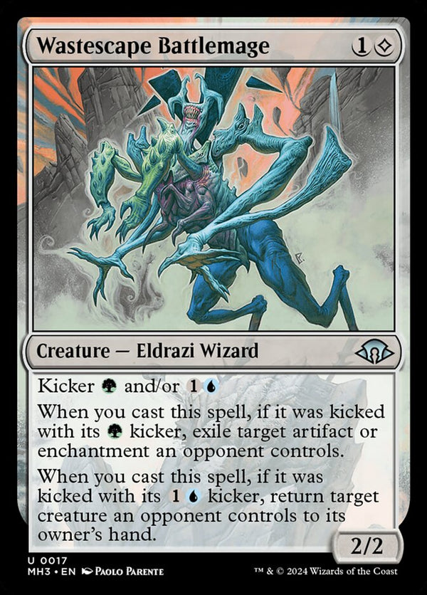Wastescape Battlemage - Magic: The Gathering