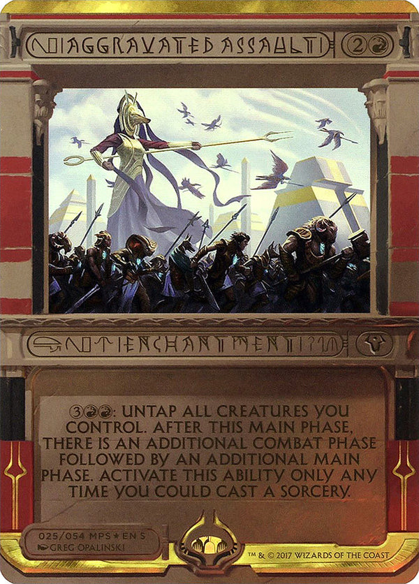 Aggravated Assault - Magic: The Gathering