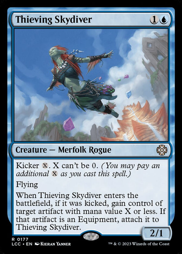 Thieving Skydiver - Magic: The Gathering