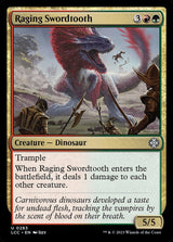 Raging Swordtooth - Magic: The Gathering