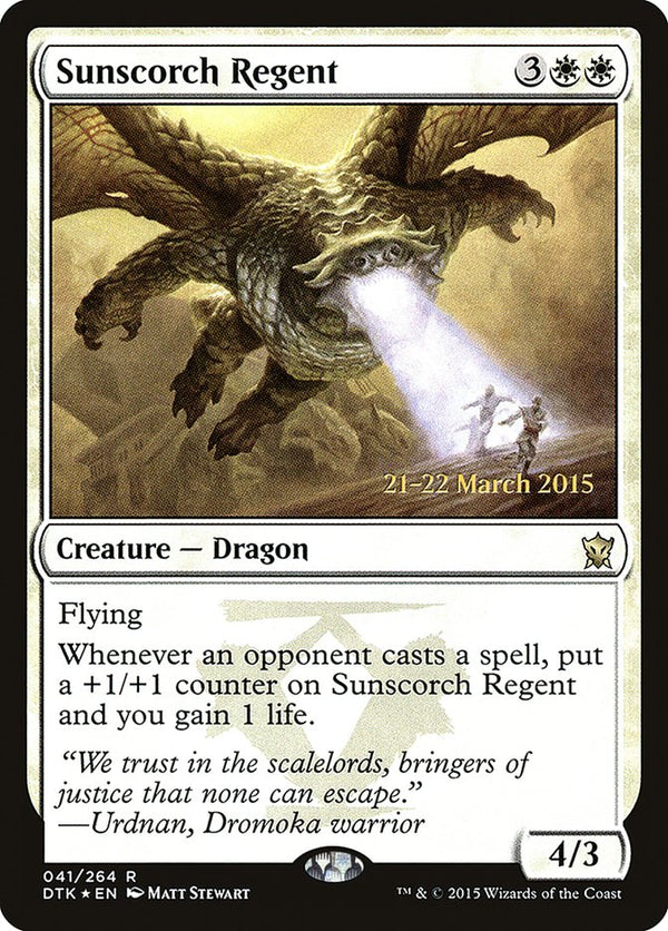 Sunscorch Regent - Magic: The Gathering
