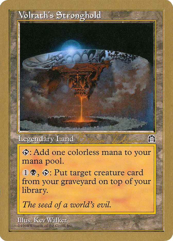 Volrath's Stronghold - 1998 Brian Selden (STH)