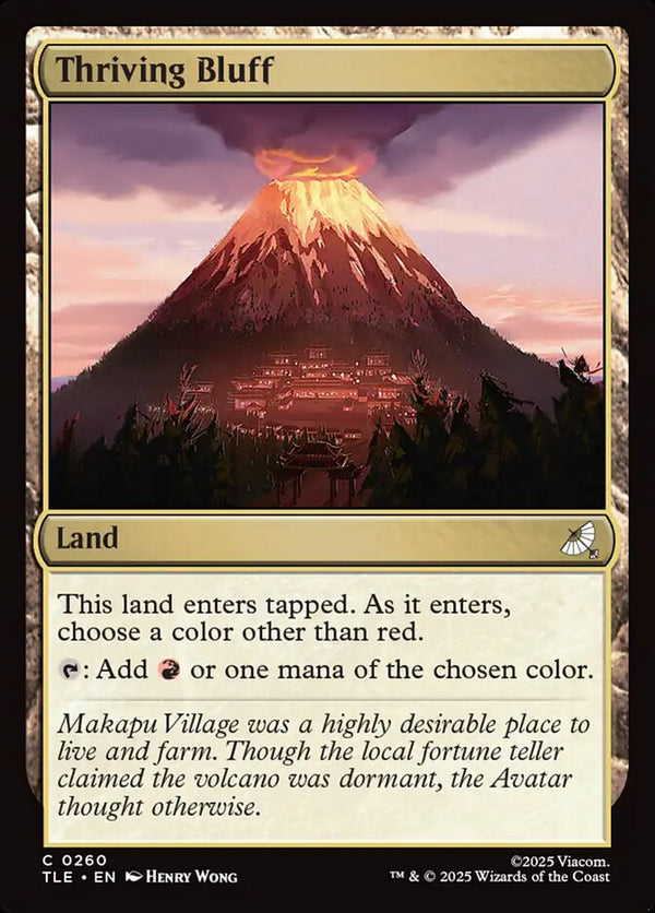 Thriving Bluff - Magic: The Gathering