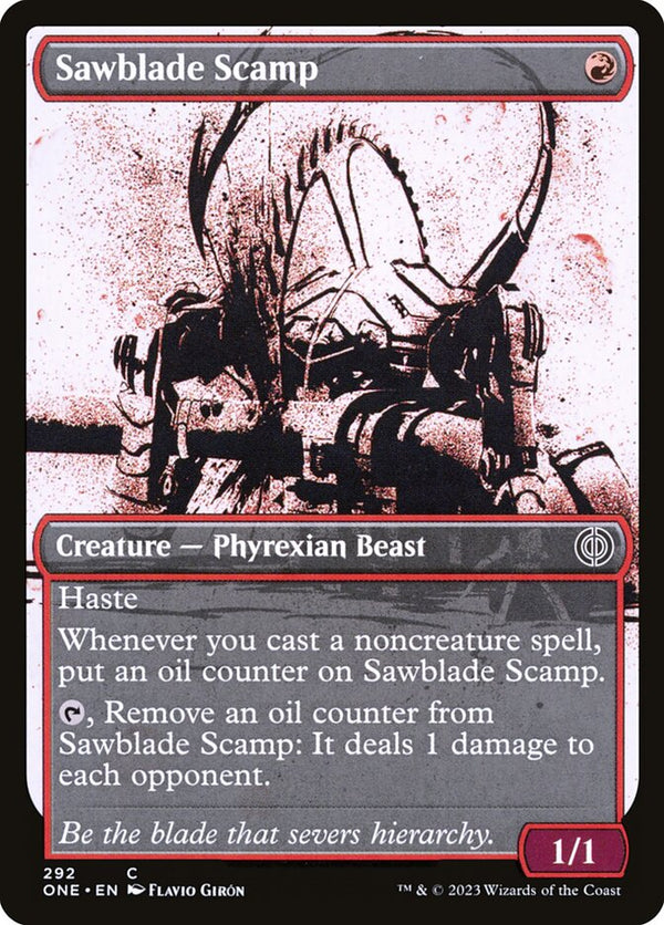 Sawblade Scamp (Showcase) - Magic: The Gathering