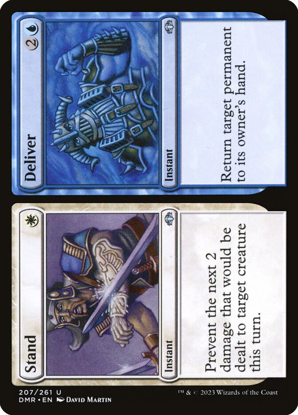 Stand // Deliver - Magic: The Gathering