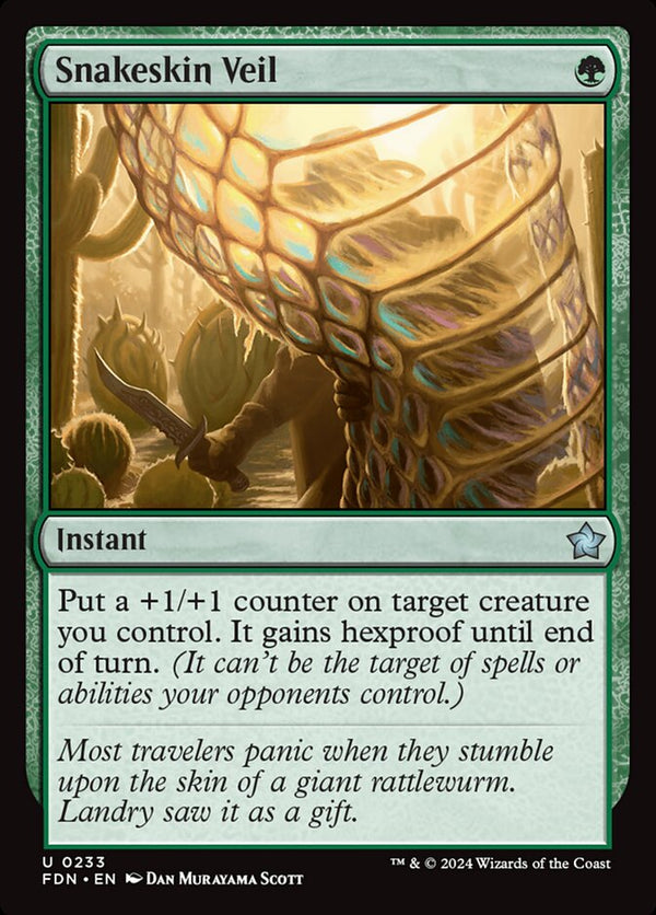 Snakeskin Veil - Magic: The Gathering