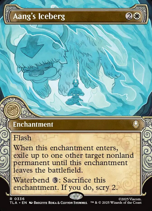 Aang's Iceberg (Showcase) - Magic: The Gathering