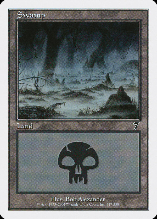 Swamp (347) - Magic: The Gathering