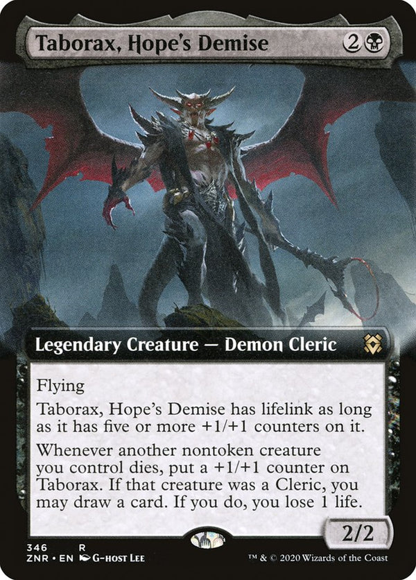 Taborax, Hope's Demise (Extended Art) - Magic: The Gathering