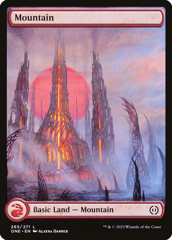 Mountain (265) - Full Art - Magic: The Gathering