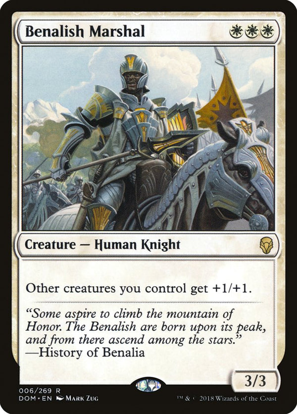 Benalish Marshal - Magic: The Gathering