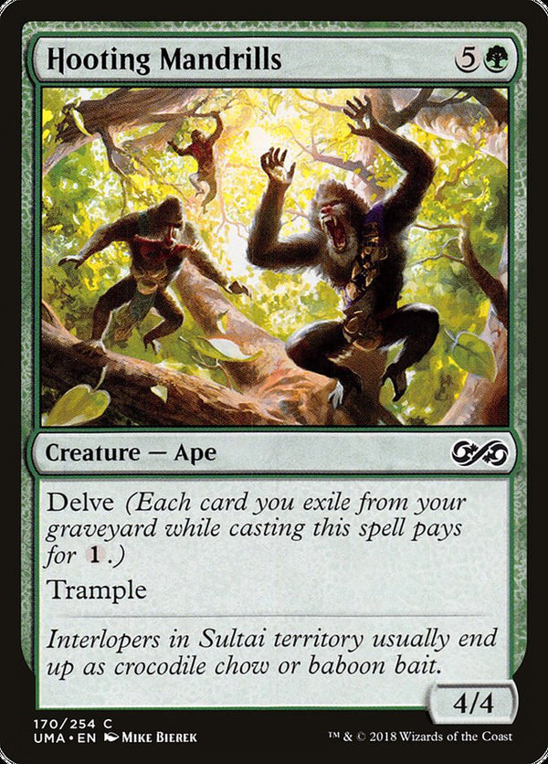 Hooting Mandrills - Magic: The Gathering