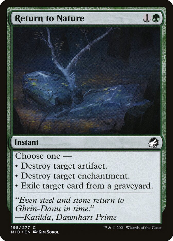 Return to Nature - Magic: The Gathering