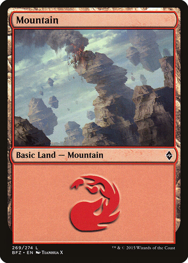 Mountain (269) - Magic: The Gathering