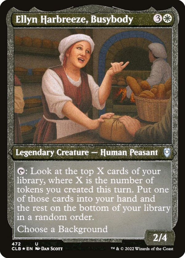 Ellyn Harbreeze, Busybody (Foil Etched) - Magic: The Gathering