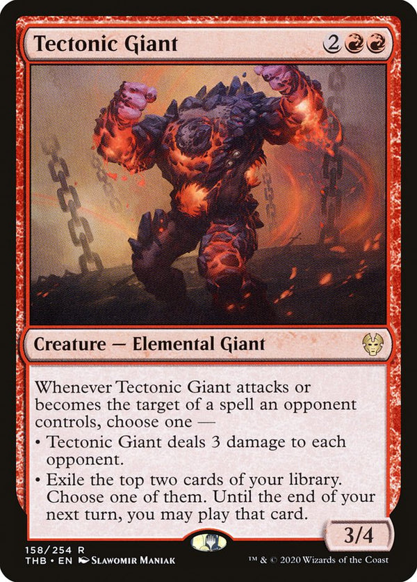 Tectonic Giant - Magic: The Gathering