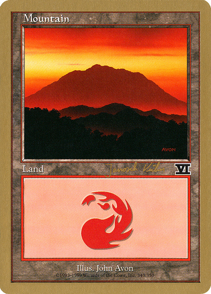 Mountain (343) - 2000 Janosch Kuhn (6ED)