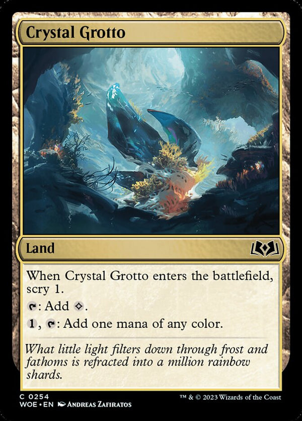 Crystal Grotto - Magic: The Gathering