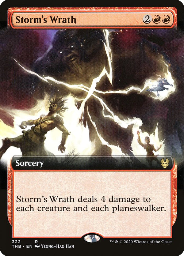 Storm's Wrath (Extended Art) - Magic: The Gathering