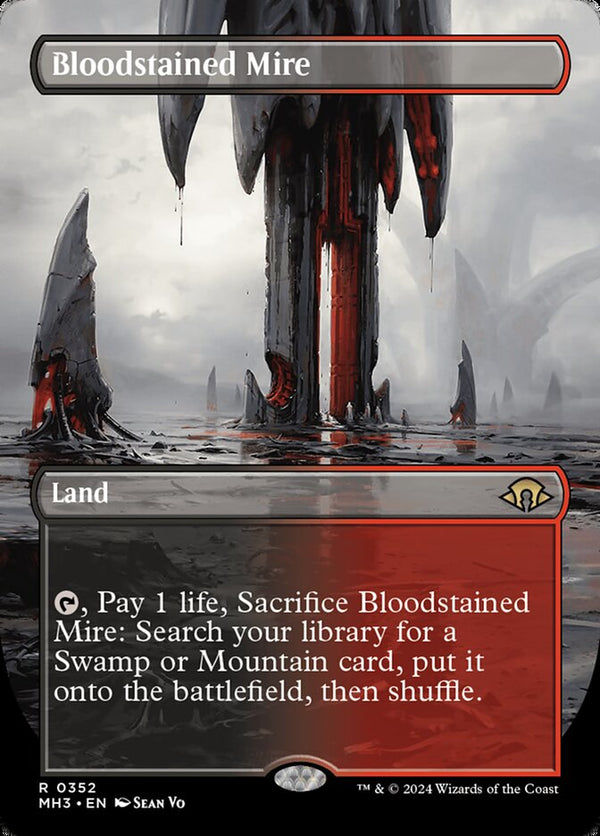 Bloodstained Mire (Borderless) - Magic: The Gathering