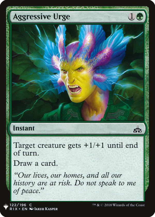 Aggressive Urge - Magic: The Gathering