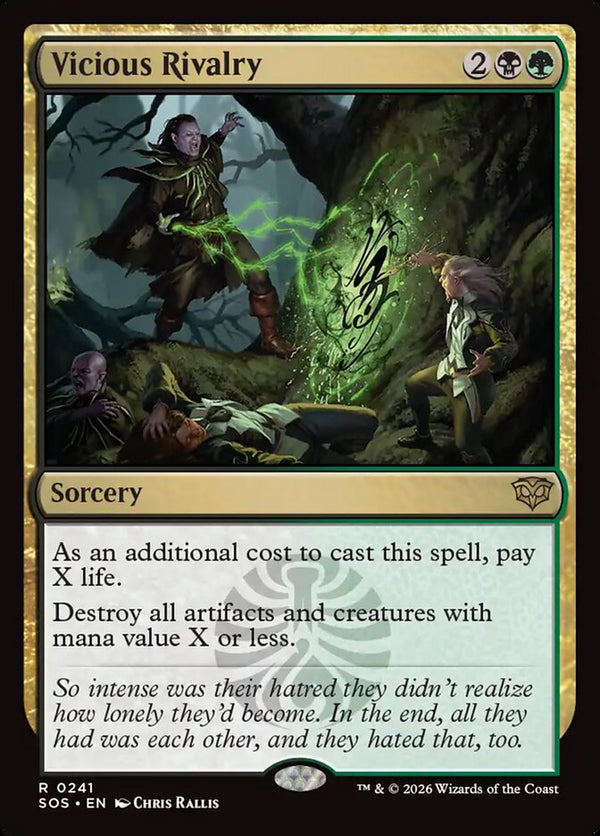 Vicious Rivalry - Magic: The Gathering