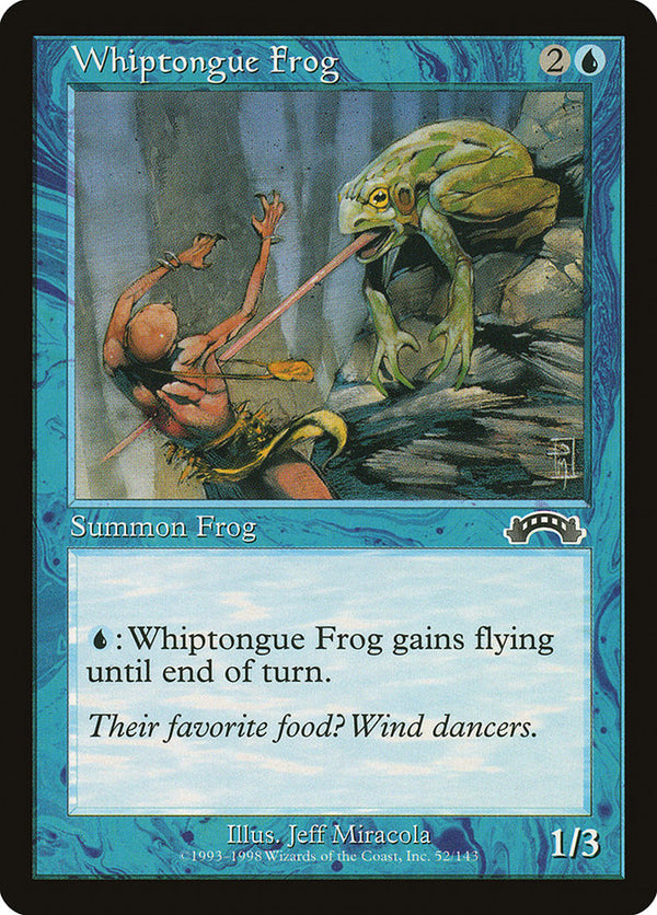Whiptongue Frog - Magic: The Gathering
