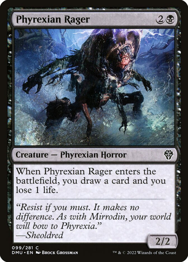 Phyrexian Rager - Magic: The Gathering