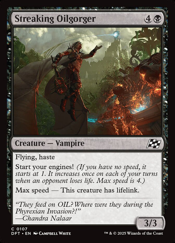 Streaking Oilgorger - Magic: The Gathering