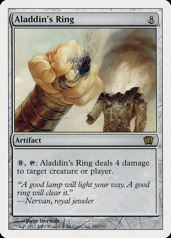 Aladdin's Ring - Magic: The Gathering