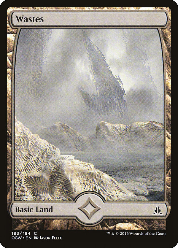 Wastes (183) - Full Art - Magic: The Gathering